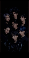 bts wallpaper black