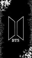 bts wallpaper black