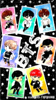 bts wallpaper cartoon