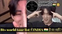 bts world tour 2022 country list india