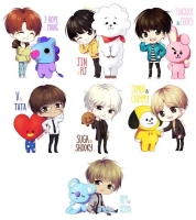 chibi bts