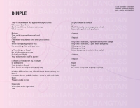 dimple bts lyrics