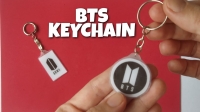 diy bts keychain