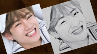 drawing bts v sketch