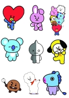 how to make bts stickers
