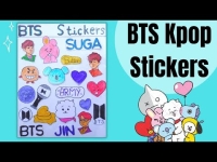 how to make bts stickers