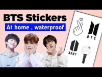 how to make bts stickers