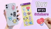 how to make bts stickers