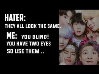 quotes for bts haters