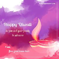 advance happy diwali images