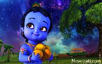 cute krishna images for whatsapp dp