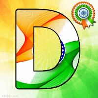 d name tiranga image