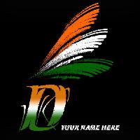 d name tiranga image