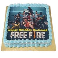 free fire cake images