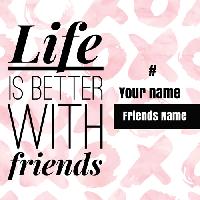 friends name images