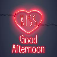 good afternoon love kiss images