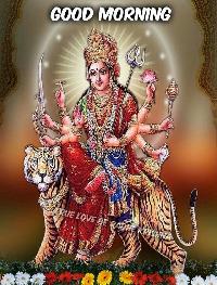 good morning durga image