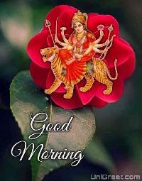 good morning durga image