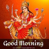 good morning durga image