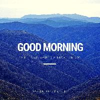 good morning mountain images
