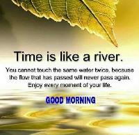good morning river images