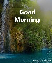 good morning river images