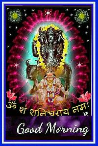 good morning shani dev images