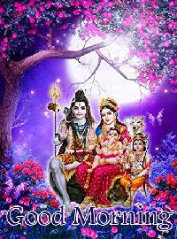 good morning shiv ji images