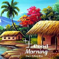 good morning village images