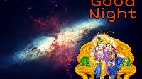 good night krishna images