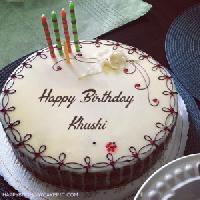 happy birthday khushi image