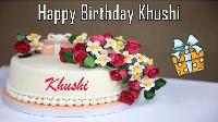happy birthday khushi image