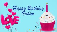happy birthday vahini images