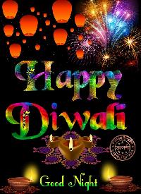 happy diwali good night images