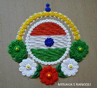 independence day rangoli images