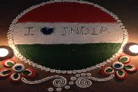 independence day rangoli images