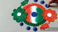 independence day rangoli images