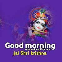 jai shree krishna good morning images