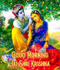 jai shri krishna good morning images