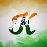 k letter tiranga image