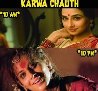 karva chauth funny images