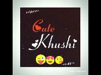 khushi name style image