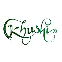 khushi name style image