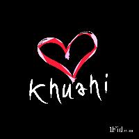 khushi name style image