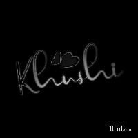 khushi name style image