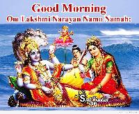 laxmi narayan good morning images