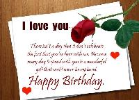 love romantic happy birthday images