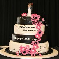 marriage anniversary cake images for whatsapp