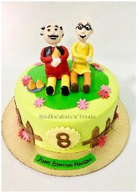 motu patlu cake images