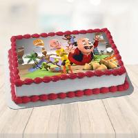 motu patlu cake images